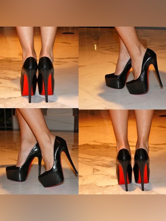 christian louboutin daffodile pumps black patent leather main image 0